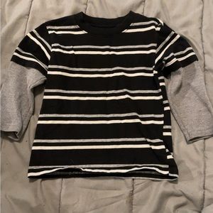 Striped long sleeve shirt